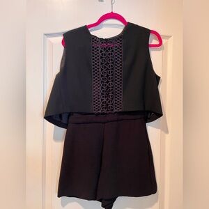 Maje Black Romper, size 36